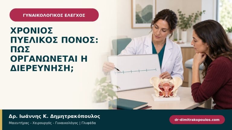 Χρόνιος πυελικός πόνος: πώς οργανώνεται η διερεύνηση;