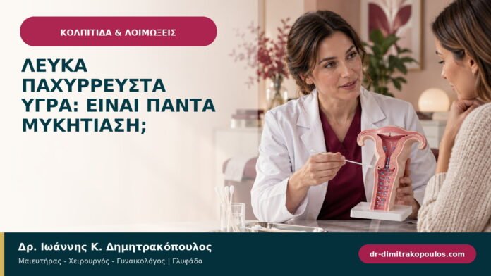 Λευκά παχύρρευστα υγρά: είναι πάντα μυκητίαση;