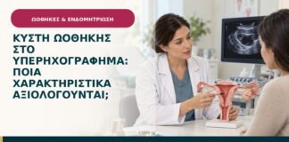 Κύστη ωοθήκης στο υπερηχογράφημα: ποια χαρακτηριστικά αξιολογούνται;