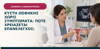 Κύστη ωοθήκης χωρίς συμπτώματα: πότε χρειάζεται επανέλεγχος;