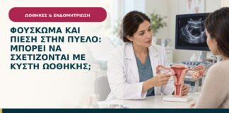 Φούσκωμα και πίεση στην πύελο: μπορεί να σχετίζονται με κύστη ωοθήκης;