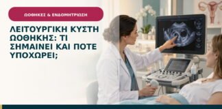 Λειτουργική κύστη ωοθήκης: τι σημαίνει και πότε υποχωρεί;