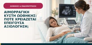 Αιμορραγική κύστη ωοθήκης: πότε χρειάζεται επείγουσα αξιολόγηση;