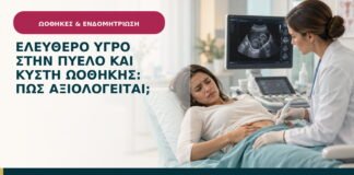 Ελεύθερο υγρό στην πύελο και κύστη ωοθήκης: πώς αξιολογείται;