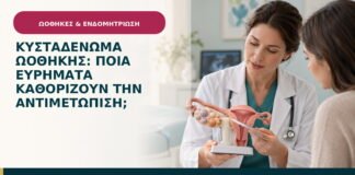 Κυσταδένωμα ωοθήκης: ποια ευρήματα καθορίζουν την αντιμετώπιση;