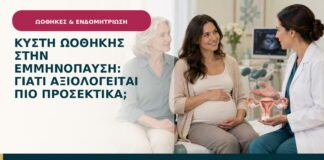 Κύστη ωοθήκης στην εμμηνόπαυση: γιατί αξιολογείται πιο προσεκτικά;