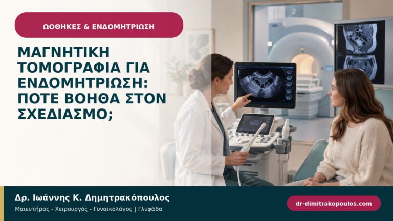 Μαγνητική τομογραφία για ενδομητρίωση: πότε βοηθά στον σχεδιασμό;