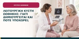 Λειτουργική κύστη ωοθήκης: γιατί δημιουργείται και πότε υποχωρεί;