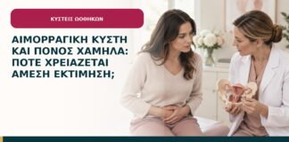 Αιμορραγική κύστη και πόνος χαμηλά: πότε χρειάζεται άμεση εκτίμηση;