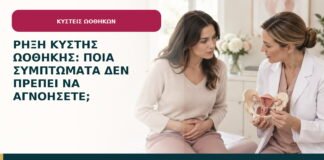 Ρήξη κύστης ωοθήκης: ποια συμπτώματα δεν πρέπει να αγνοήσετε;