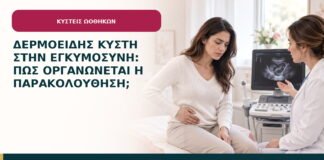 Δερμοειδής κύστη στην εγκυμοσύνη: πώς οργανώνεται η παρακολούθηση;