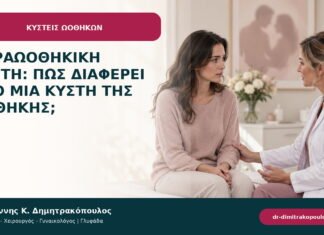 Παραωοθηκική κύστη: πώς διαφέρει από μια κύστη της ωοθήκης;