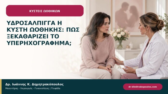 Υδροσάλπιγγα ή κύστη ωοθήκης: πώς ξεκαθαρίζει το υπερηχογράφημα; Υδροσάλπιγγα ή κύστη ωοθήκης: πώς ξεκαθαρίζει το υπερηχογράφημα;