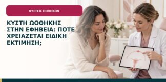 Κύστη ωοθήκης στην εφηβεία: πότε χρειάζεται ειδική εκτίμηση;