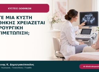 Πότε μια κύστη ωοθήκης χρειάζεται χειρουργική αντιμετώπιση; Πότε μια κύστη ωοθήκης χρειάζεται χειρουργική αντιμετώπιση;