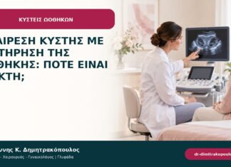 Αφαίρεση κύστης με διατήρηση της ωοθήκης: πότε είναι εφικτή; Αφαίρεση κύστης με διατήρηση της ωοθήκης: πότε είναι εφικτή;