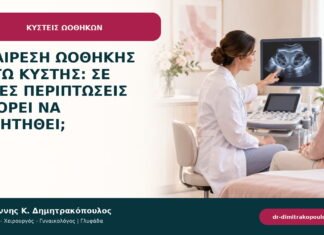 Αφαίρεση ωοθήκης λόγω κύστης: σε ποιες περιπτώσεις μπορεί να συζητηθεί; Αφαίρεση ωοθήκης λόγω κύστης: σε ποιες περιπτώσεις μπορεί να συζητηθεί;