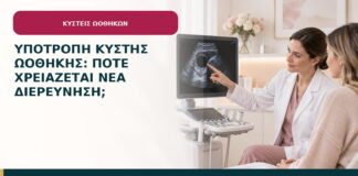 Υποτροπή κύστης ωοθήκης: πότε χρειάζεται νέα διερεύνηση;