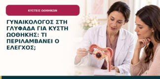Γυναικολόγος στη Γλυφάδα για κύστη ωοθήκης: τι περιλαμβάνει ο έλεγχος;