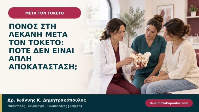 Πόνος στη λεκάνη μετά τον τοκετό: πότε δεν είναι απλή αποκατάσταση;