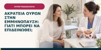 Ακράτεια ούρων στην εμμηνόπαυση: γιατί μπορεί να επιδεινωθεί;