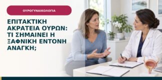 Επιτακτική ακράτεια ούρων: τι σημαίνει η ξαφνική έντονη ανάγκη;