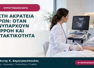 Μικτή ακράτεια ούρων: όταν συνυπάρχουν διαρροή και επιτακτικότητα