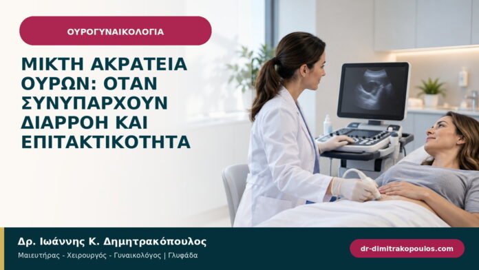 Μικτή ακράτεια ούρων: όταν συνυπάρχουν διαρροή και επιτακτικότητα