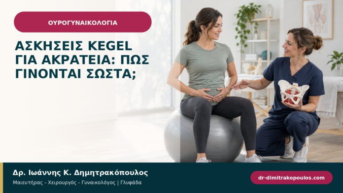 Ασκήσεις Kegel για ακράτεια: πώς γίνονται σωστά;