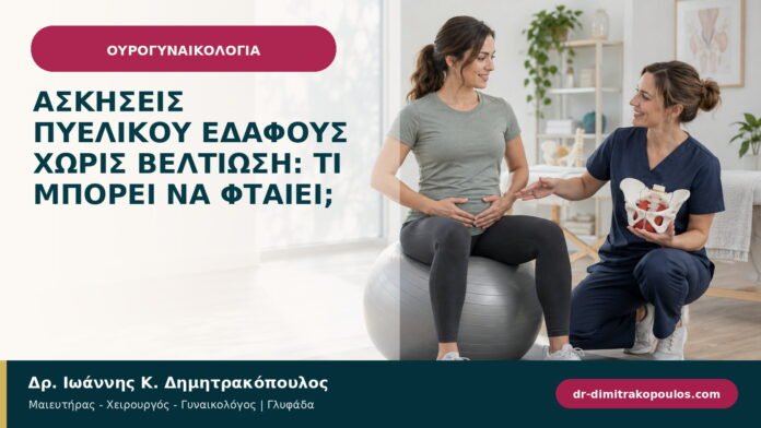 Ασκήσεις πυελικού εδάφους χωρίς βελτίωση: τι μπορεί να φταίει; Ασκήσεις πυελικού εδάφους χωρίς βελτίωση: τι μπορεί να φταίει;