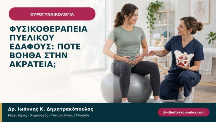 Φυσικοθεραπεία πυελικού εδάφους: πότε βοηθά στην ακράτεια; Φυσικοθεραπεία πυελικού εδάφους: πότε βοηθά στην ακράτεια;