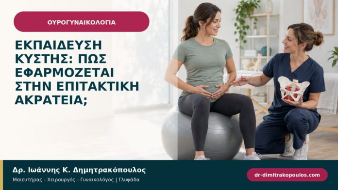 Εκπαίδευση κύστης: πώς εφαρμόζεται στην επιτακτική ακράτεια;