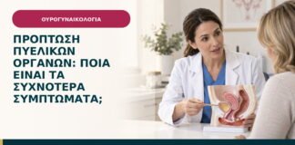 Πρόπτωση πυελικών οργάνων: ποια είναι τα συχνότερα συμπτώματα;