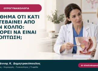 Αίσθημα ότι κάτι κατεβαίνει από τον κόλπο: μπορεί να είναι πρόπτωση;