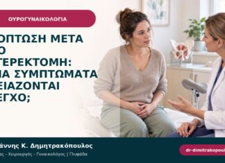 Πρόπτωση μετά από υστερεκτομή: ποια συμπτώματα χρειάζονται έλεγχο;