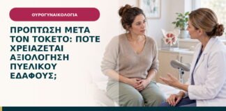 Πρόπτωση μετά τον τοκετό: πότε χρειάζεται αξιολόγηση πυελικού εδάφους;