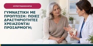 Γυμναστική με πρόπτωση: ποιες δραστηριότητες χρειάζονται προσαρμογή;