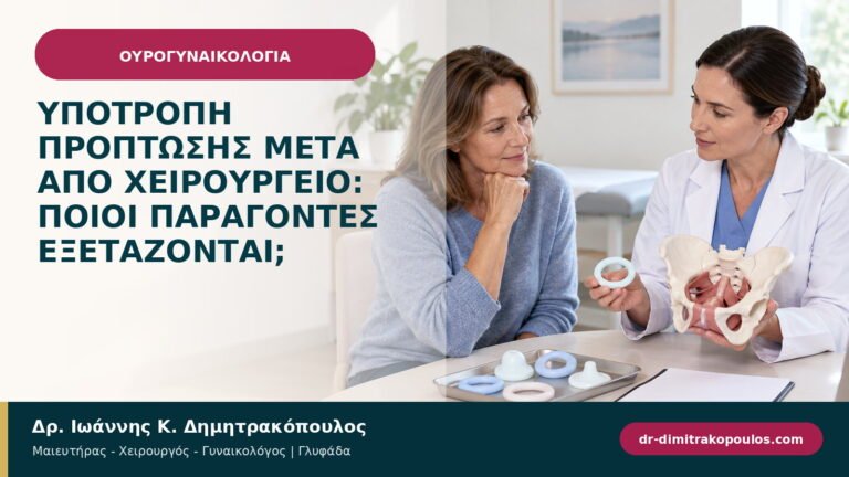 Υποτροπή πρόπτωσης μετά από χειρουργείο: ποιοι παράγοντες εξετάζονται;