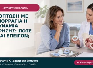 Πρόπτωση με αιμορραγία ή αδυναμία ούρησης: πότε είναι επείγον;
