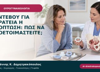 Ραντεβού για ακράτεια ή πρόπτωση: πώς να προετοιμαστείτε;