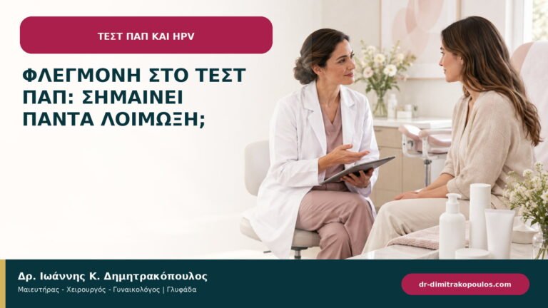 Φλεγμονή στο Τεστ Παπ: σημαίνει πάντα λοίμωξη;
