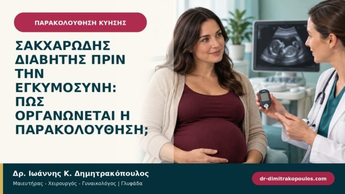 Σακχαρώδης διαβήτης πριν την εγκυμοσύνη: πώς οργανώνεται η παρακολούθηση; Σακχαρώδης διαβήτης πριν την εγκυμοσύνη: πώς οργανώνεται η παρακολούθηση;