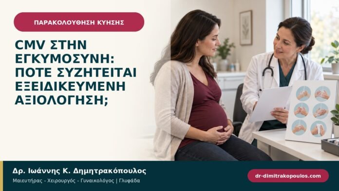 CMV στην εγκυμοσύνη: πότε συζητείται εξειδικευμένη αξιολόγηση; CMV στην εγκυμοσύνη: πότε συζητείται εξειδικευμένη αξιολόγηση;