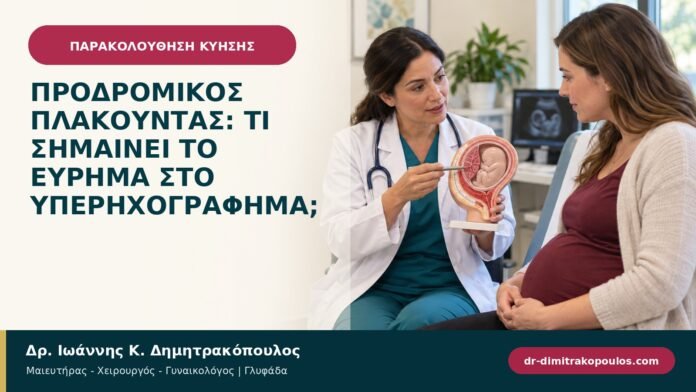 Προδρομικός πλακούντας: τι σημαίνει το εύρημα στο υπερηχογράφημα;