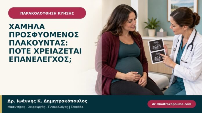 Χαμηλά προσφυόμενος πλακούντας: πότε χρειάζεται επανέλεγχος; Χαμηλά προσφυόμενος πλακούντας: πότε χρειάζεται επανέλεγχος;