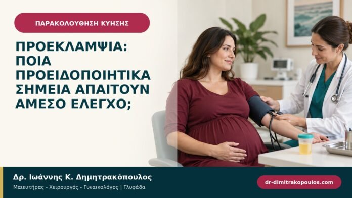 Προεκλαμψία: ποια προειδοποιητικά σημεία απαιτούν άμεσο έλεγχο; Προεκλαμψία: ποια προειδοποιητικά σημεία απαιτούν άμεσο έλεγχο;