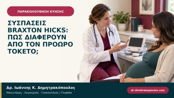 Συσπάσεις Braxton Hicks: πώς διαφέρουν από τον πρόωρο τοκετό;