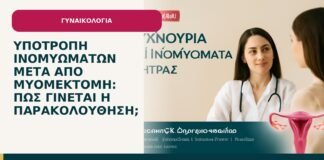 Υποτροπή ινομυωμάτων μετά από μυομεκτομή: πώς γίνεται η παρακολούθηση; - ενημερωτικό cover του Δρ. Ιωάννη Κ. Δημητρακόπουλου