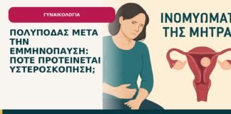 Πολύποδας μετά την εμμηνόπαυση: πότε προτείνεται υστεροσκόπηση; - ενημερωτικό cover του Δρ. Ιωάννη Κ. Δημητρακόπουλου