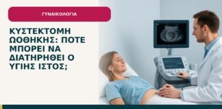 Κυστεκτομή ωοθήκης: πότε μπορεί να διατηρηθεί ο υγιής ιστός; - ενημερωτικό cover του Δρ. Ιωάννη Κ. Δημητρακόπουλου